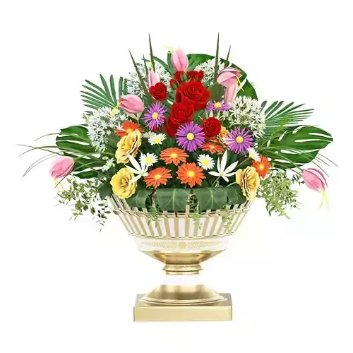 Bouquet in a vase
