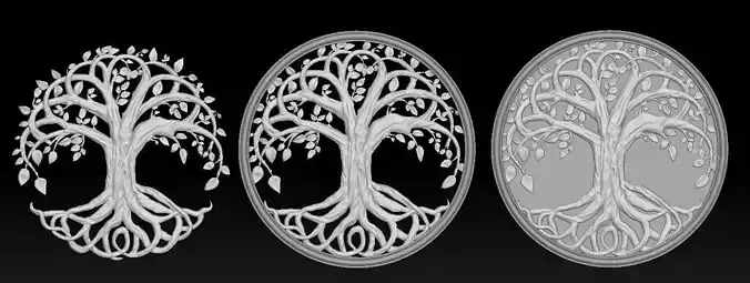 Tree of Life printable 3D print model