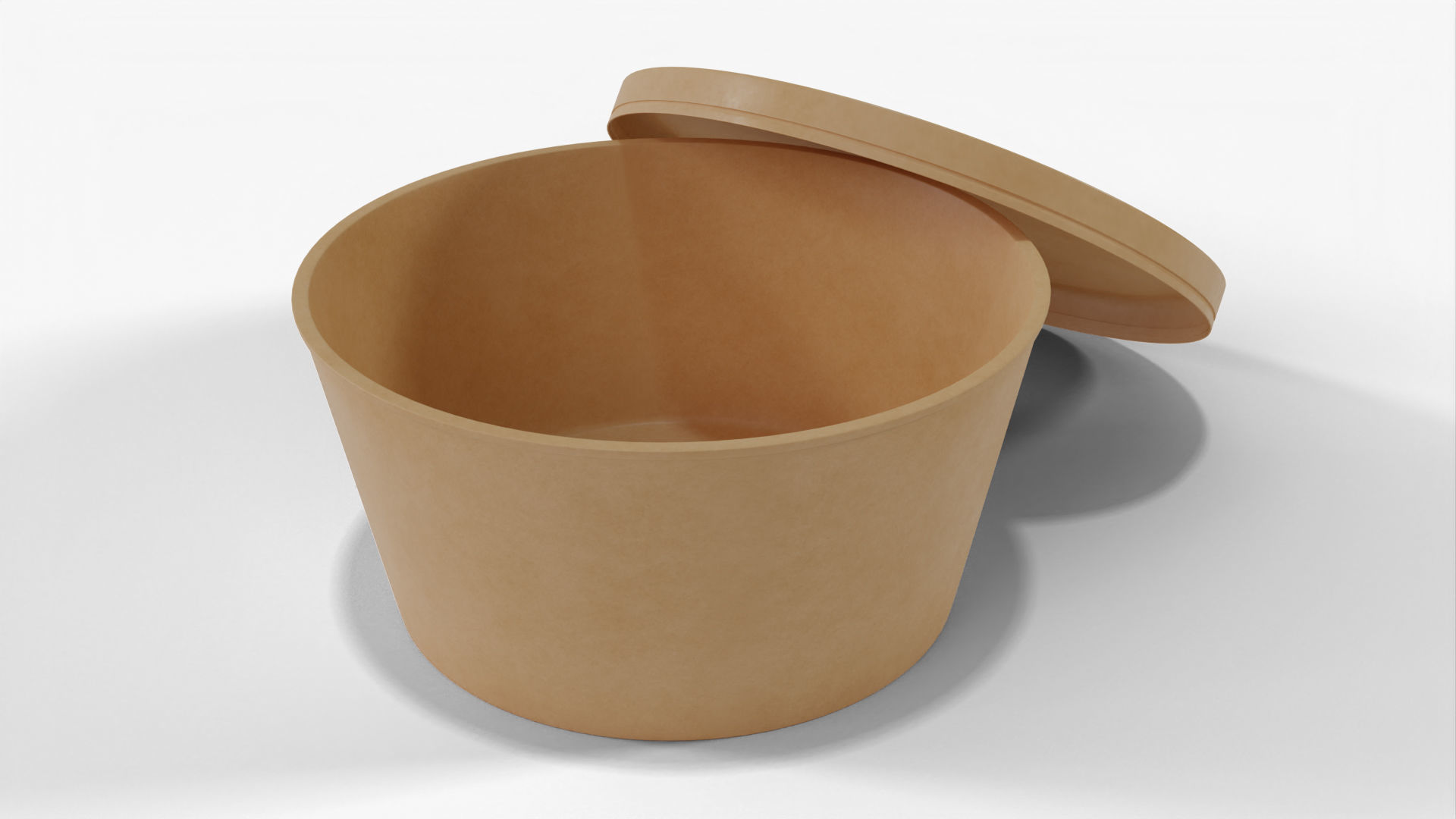 Paper Soup Cup - 26oz Open 3D model_6