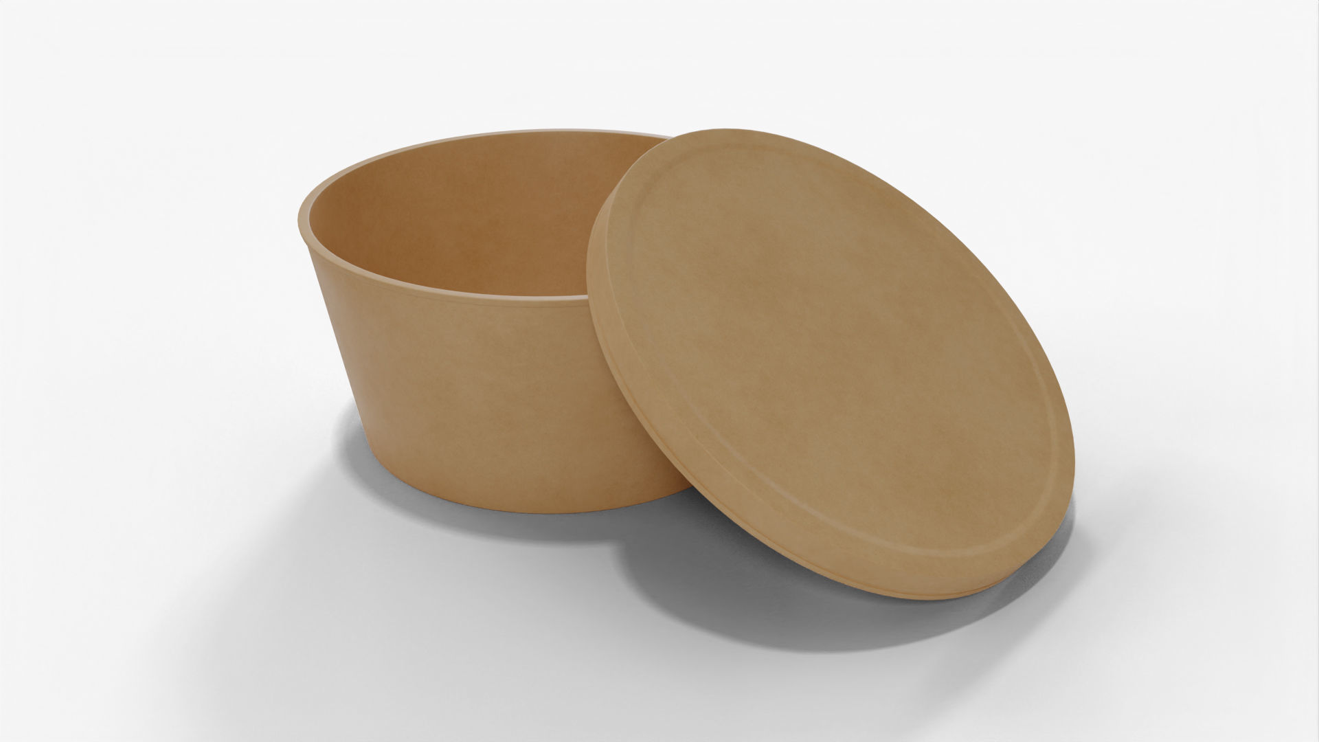 Paper Soup Cup - 26oz Open 3D model_4