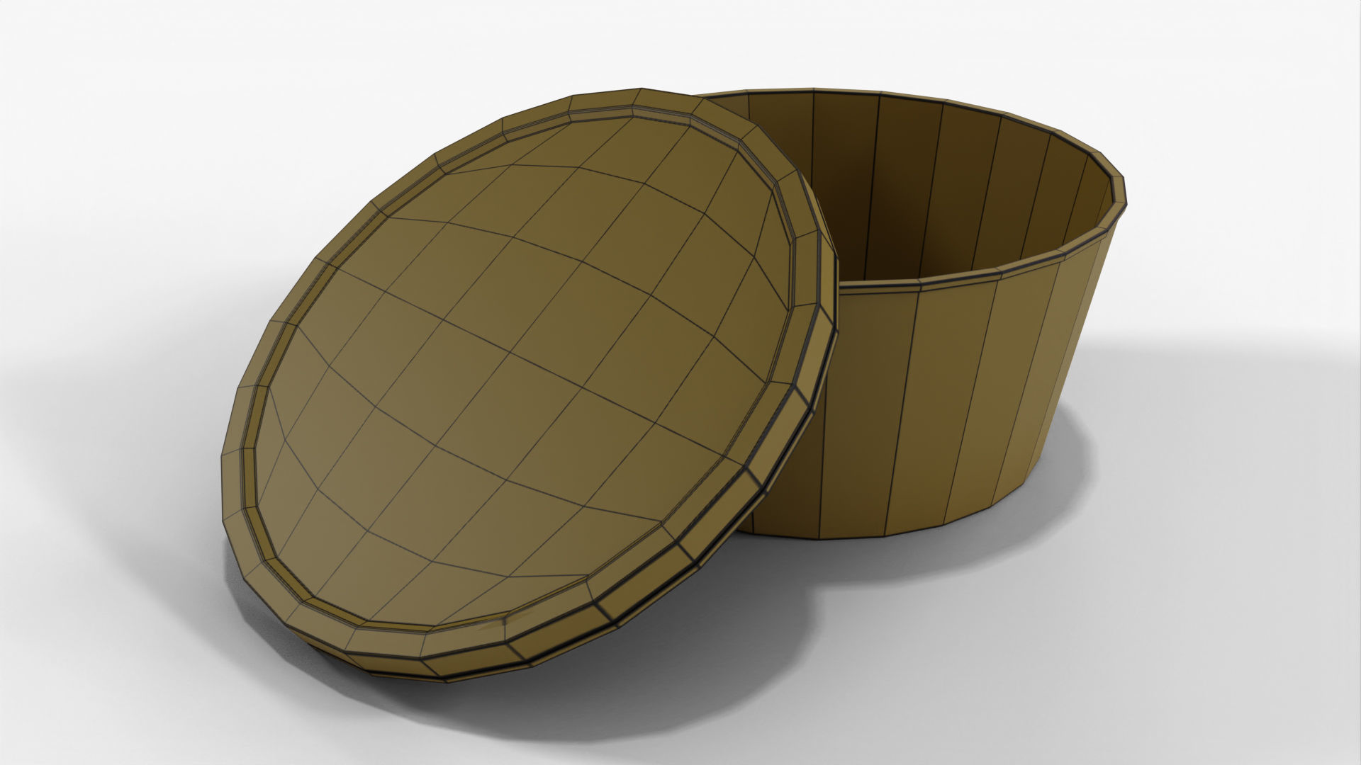 Paper Soup Cup - 26oz Open 3D model_13