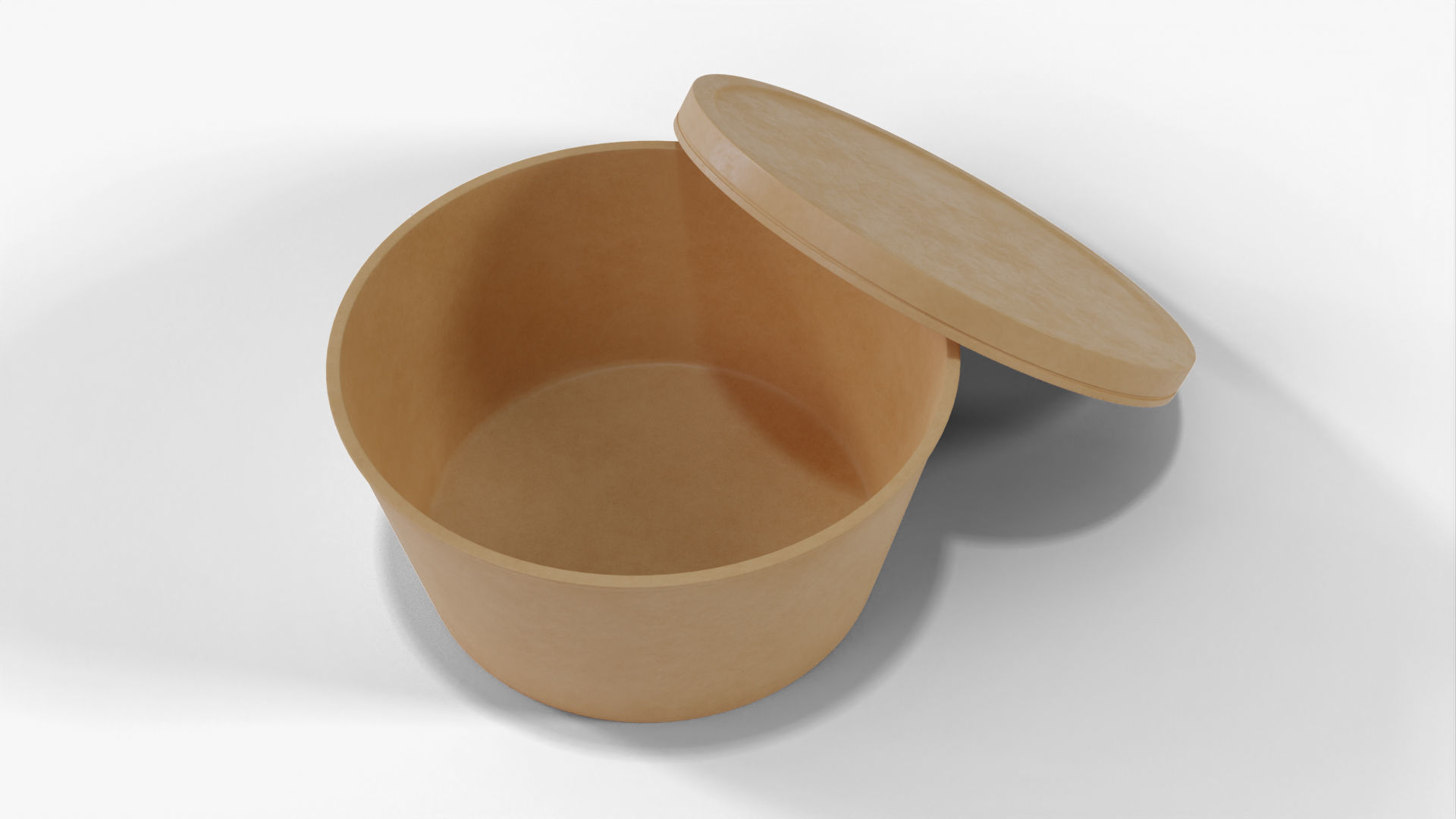 Paper Soup Cup - 26oz Open 3D model_5