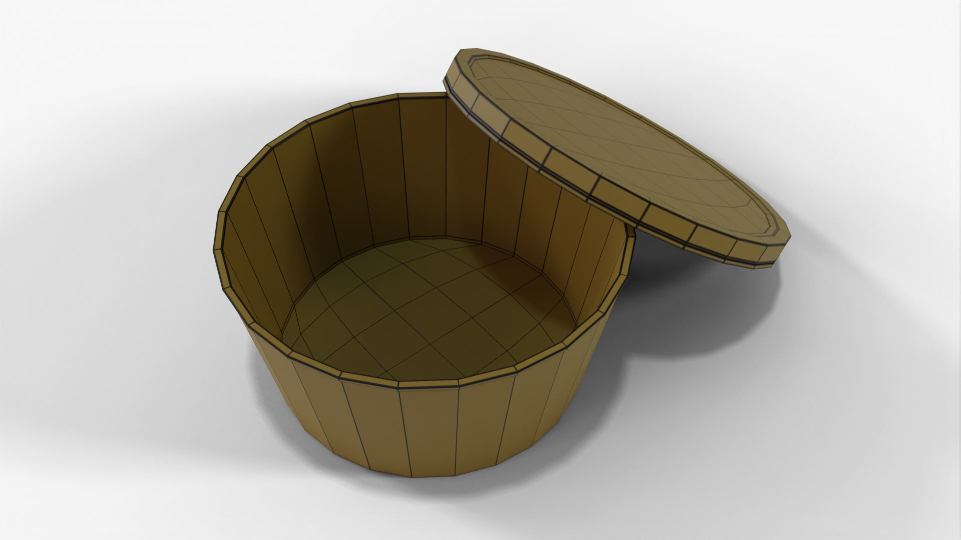 Paper Soup Cup - 26oz Open 3D model_15