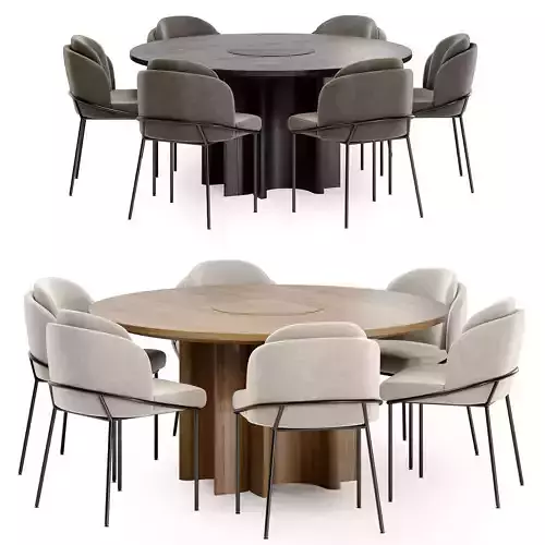 angelo chair with silva table