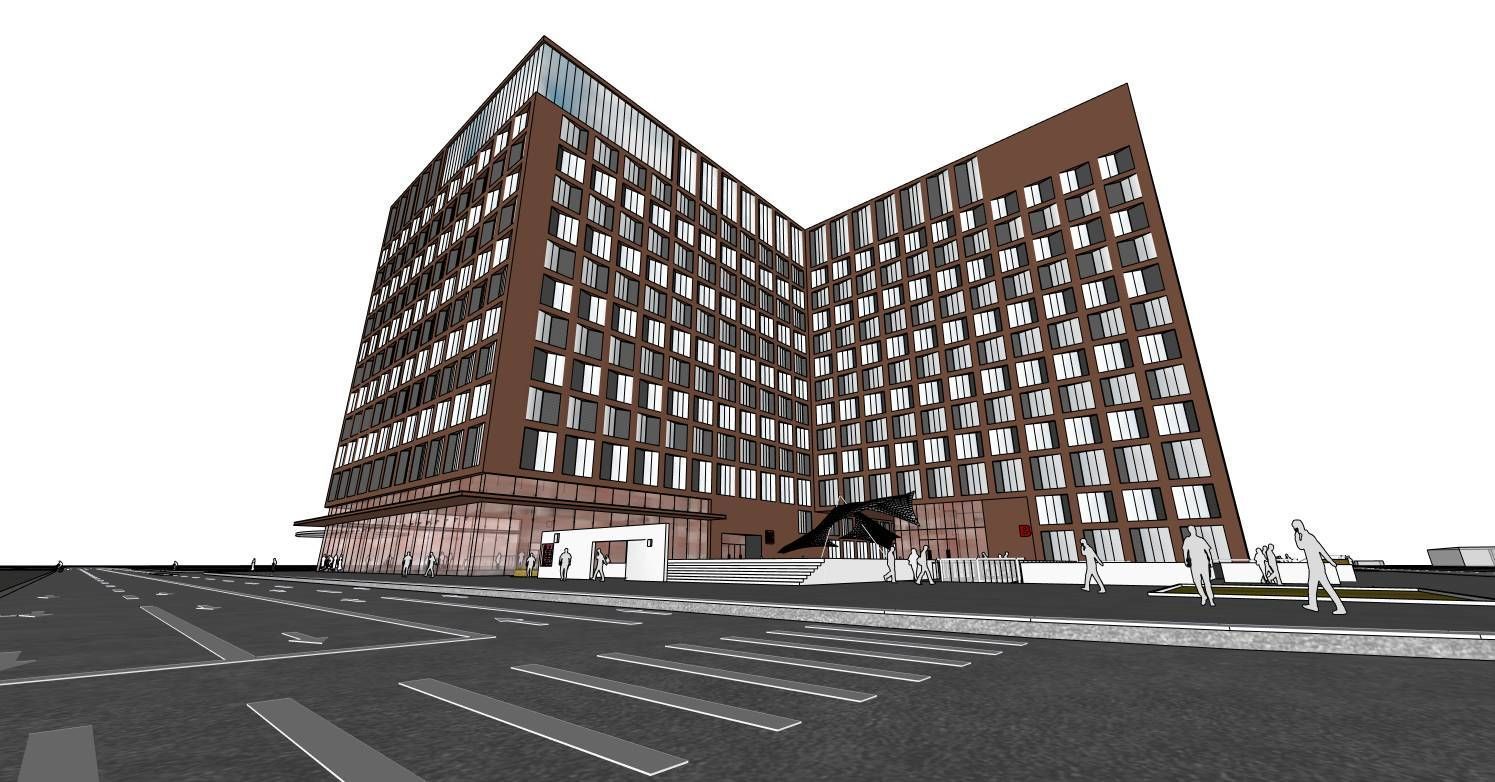 Urban Beacon Office Building 3D model_3