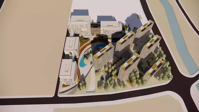 Office Tower Architectural Proposal - Breath