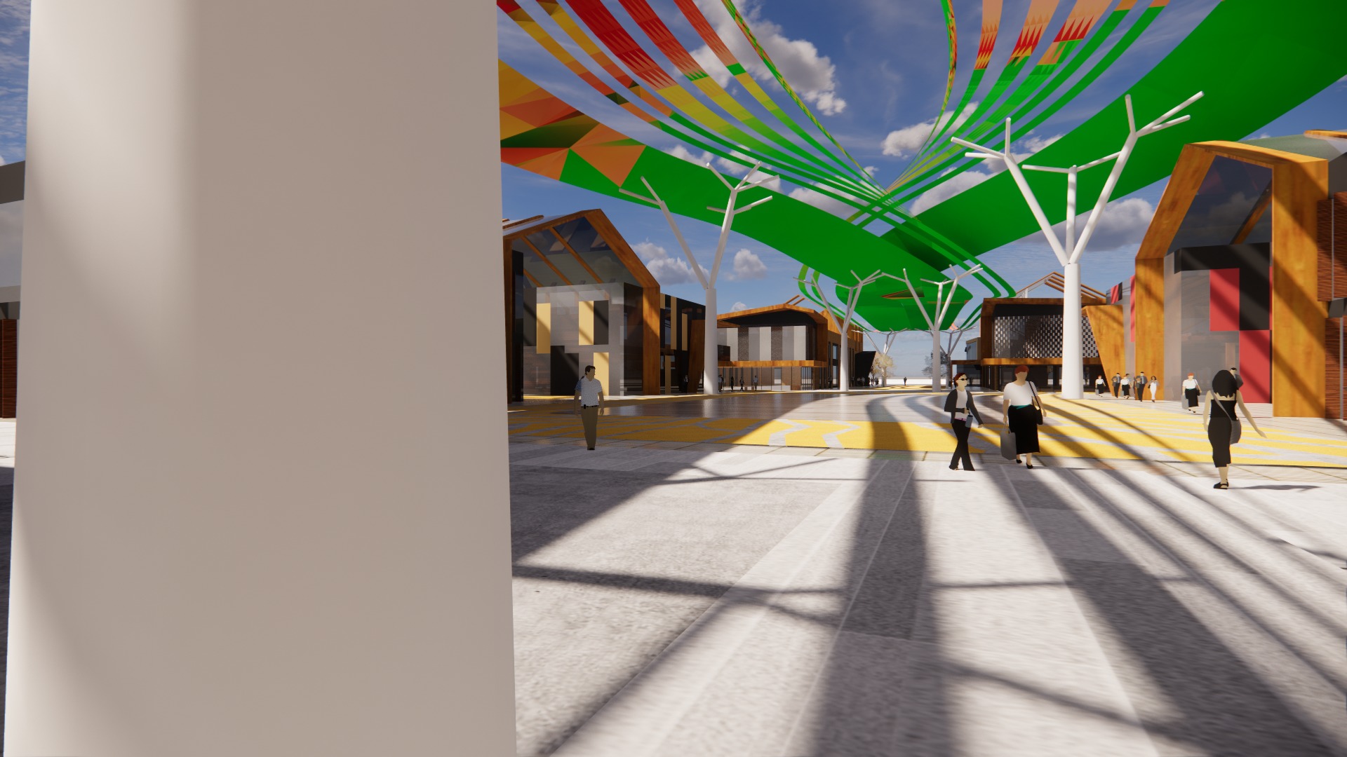 Industrial Heritage Renovation- The Ribbon Path 3D model_6