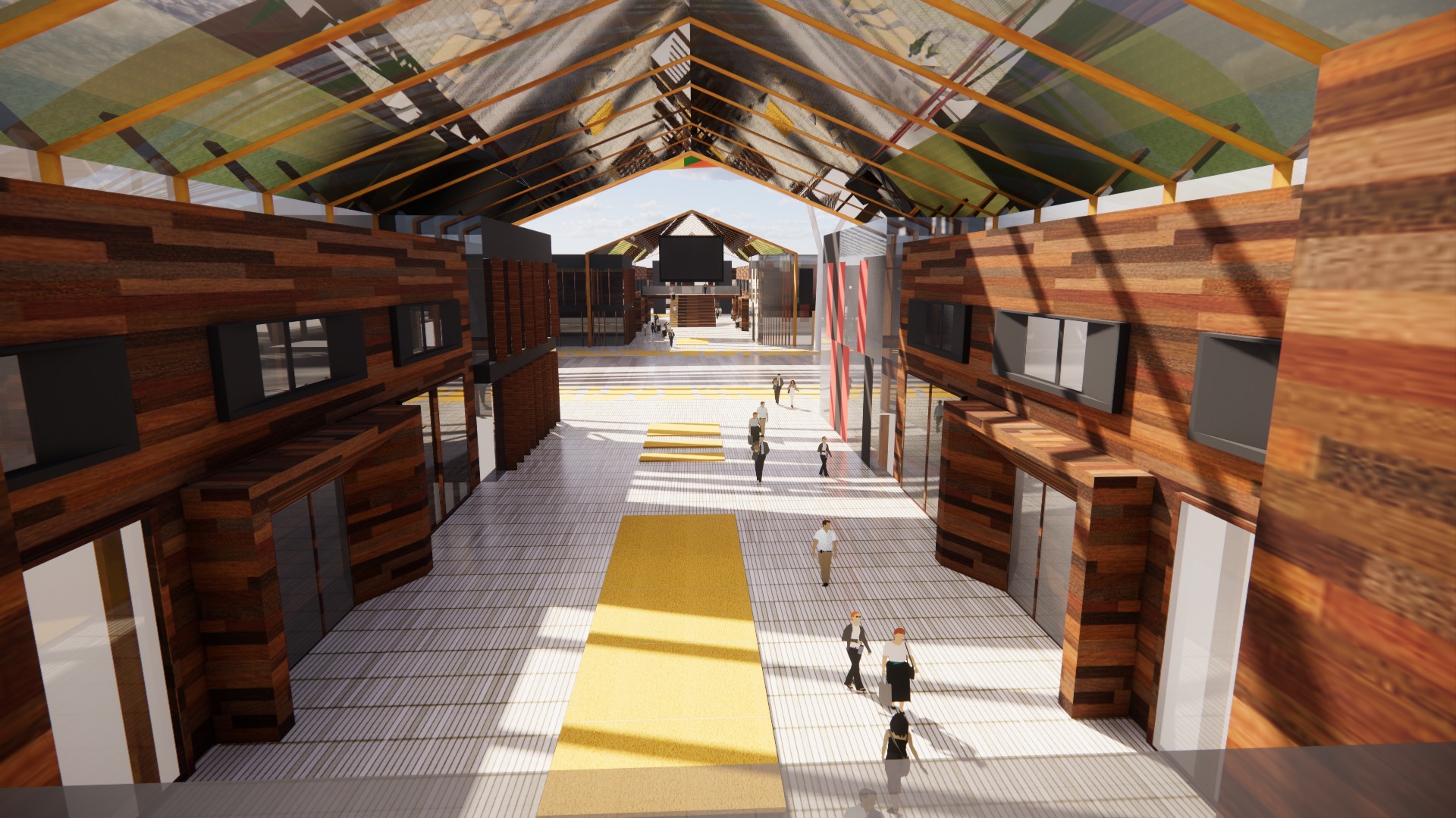 Industrial Heritage Renovation- The Ribbon Path 3D model_3