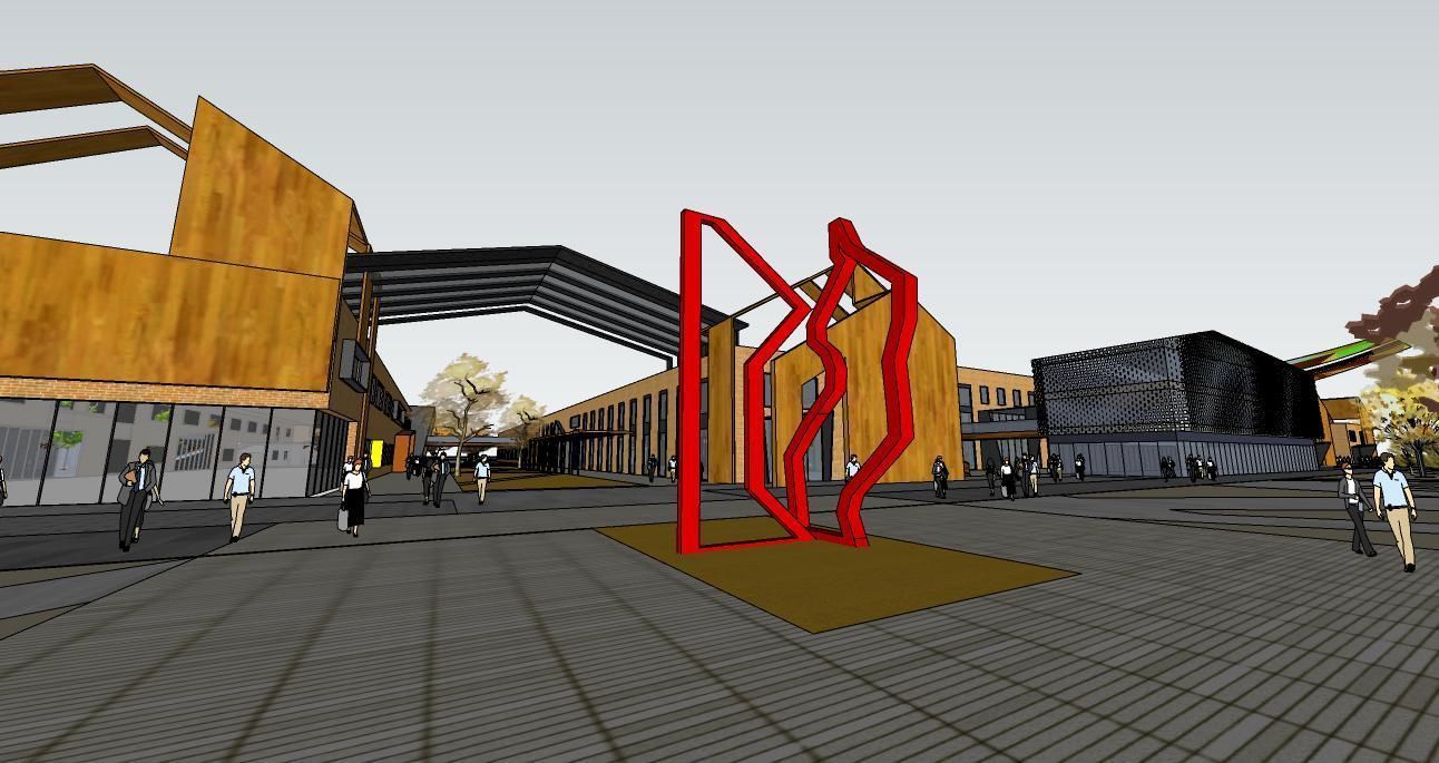 Industrial Heritage Renovation- The Ribbon Path 3D model_25