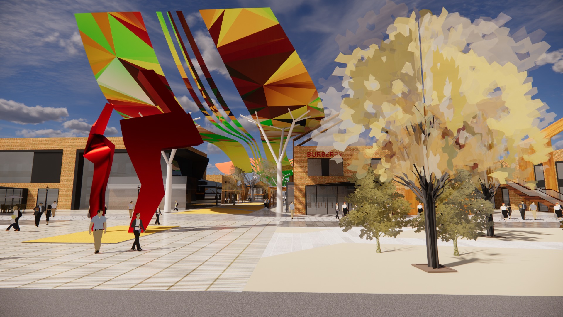 Industrial Heritage Renovation- The Ribbon Path 3D model_7