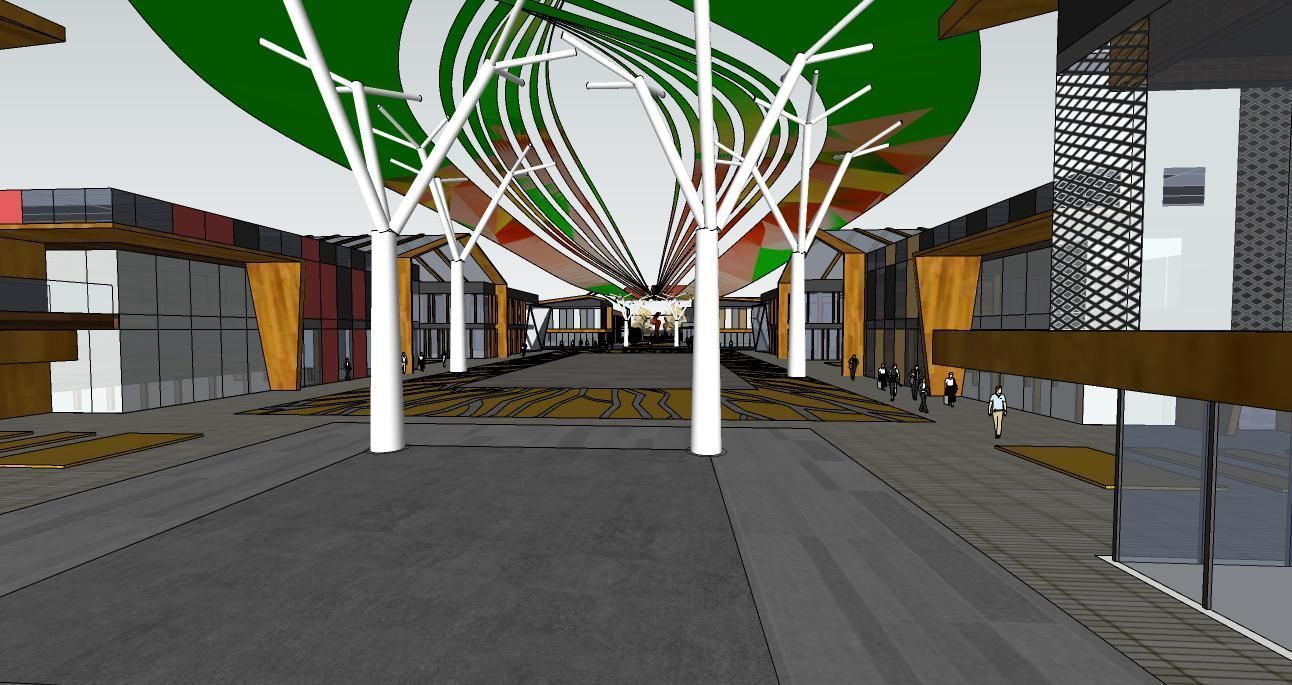 Industrial Heritage Renovation- The Ribbon Path 3D model_24
