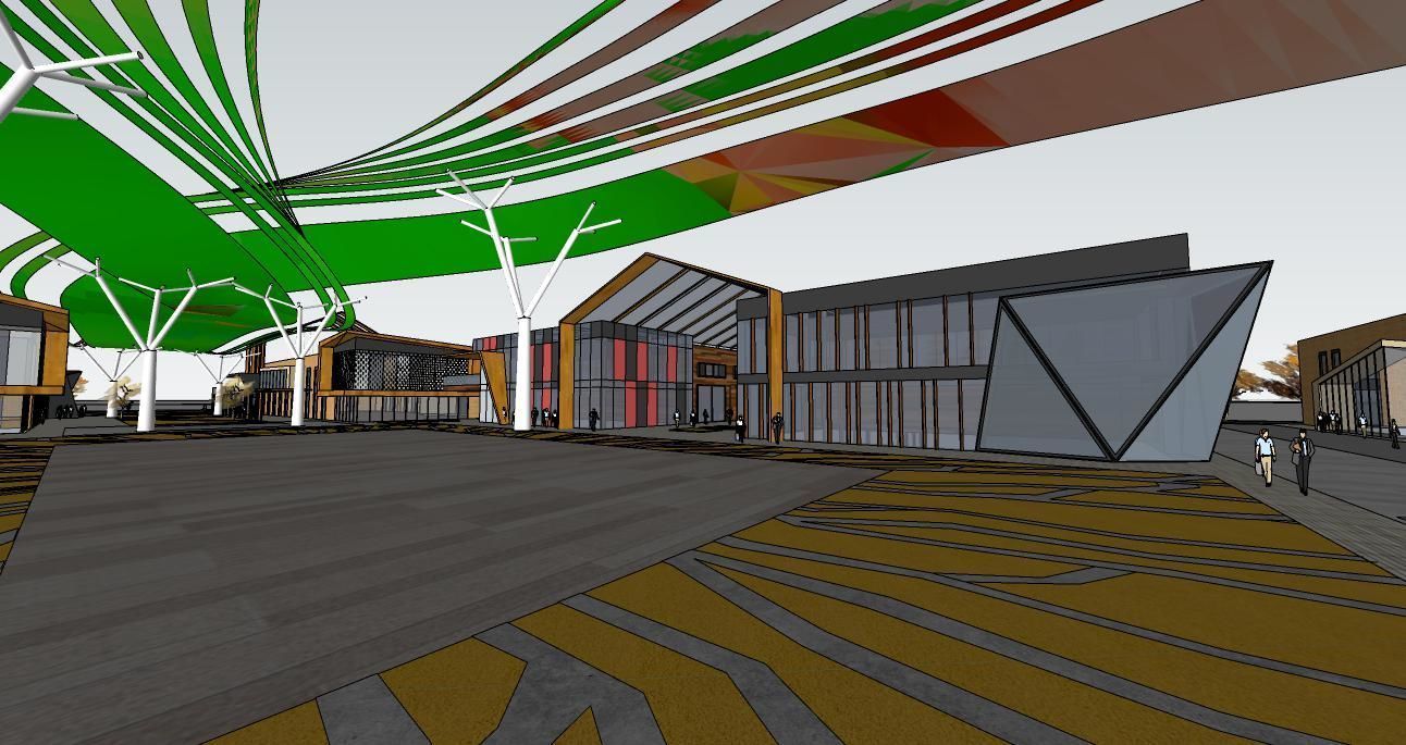 Industrial Heritage Renovation- The Ribbon Path 3D model_14