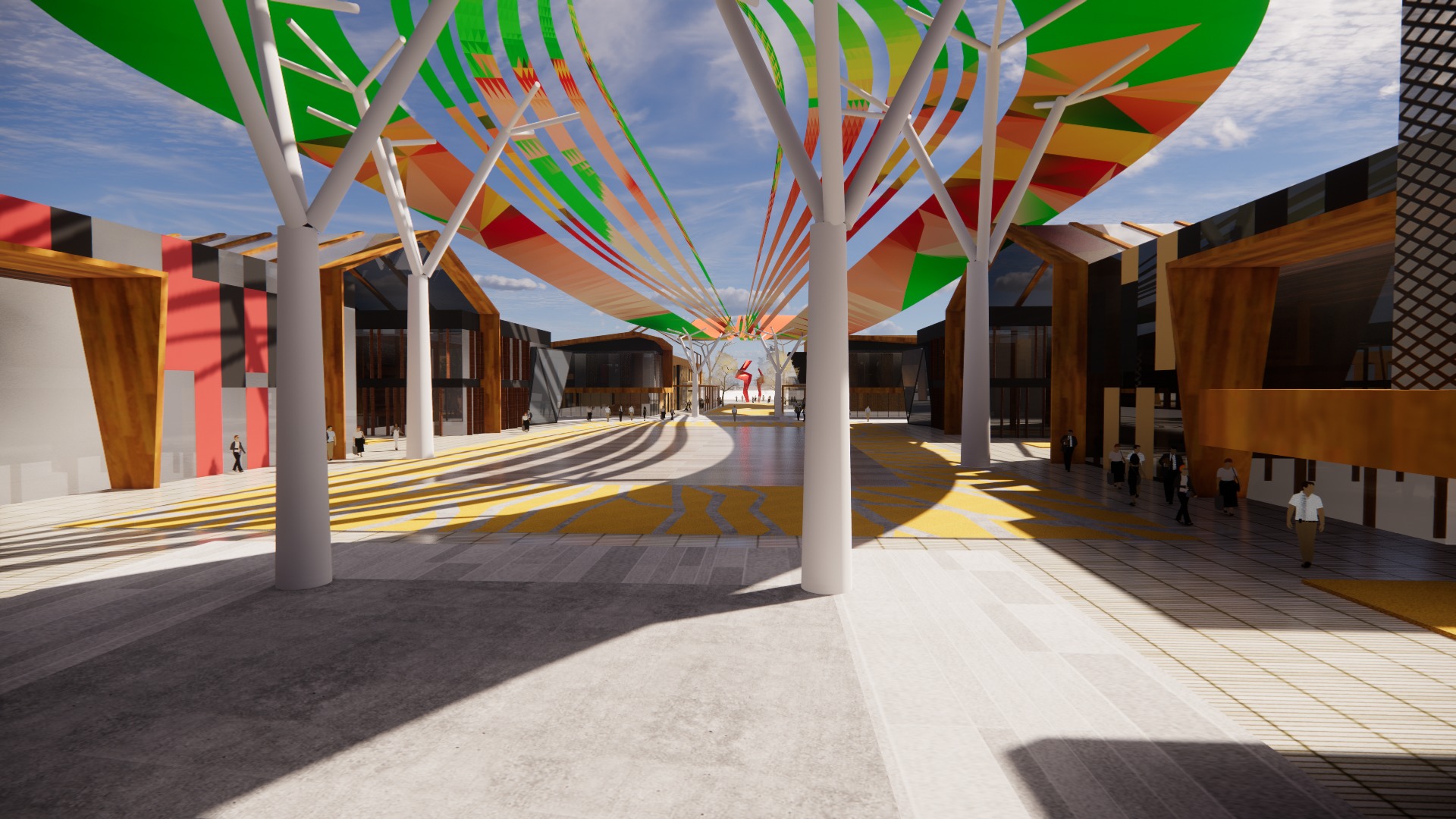 Industrial Heritage Renovation- The Ribbon Path 3D model_11