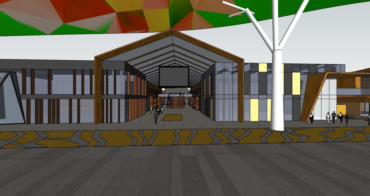 Industrial Heritage Renovation- The Ribbon Path 3D model_15