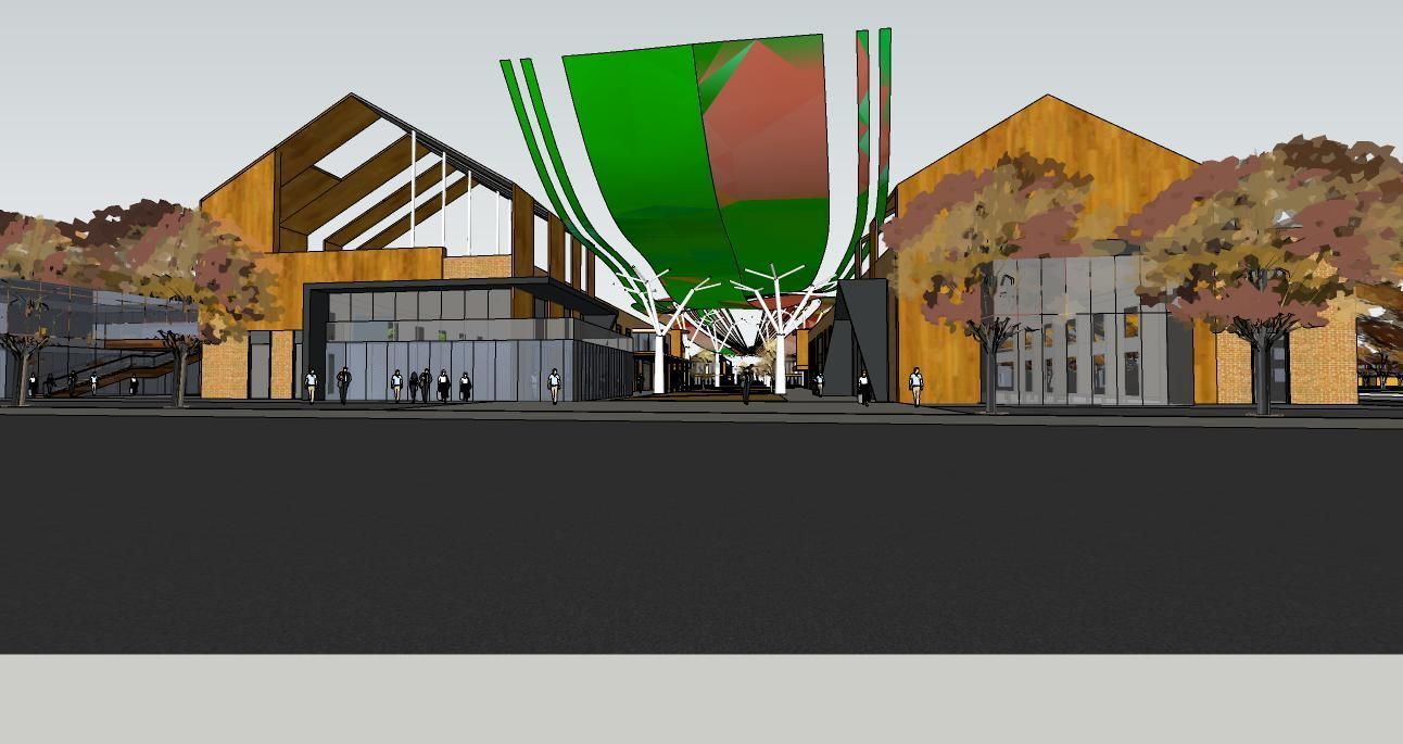 Industrial Heritage Renovation- The Ribbon Path 3D model_23
