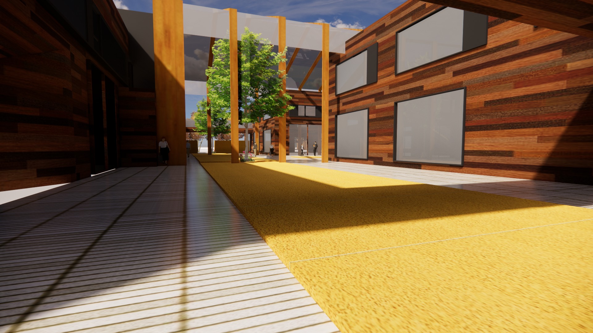 Industrial Heritage Renovation- The Ribbon Path 3D model_4