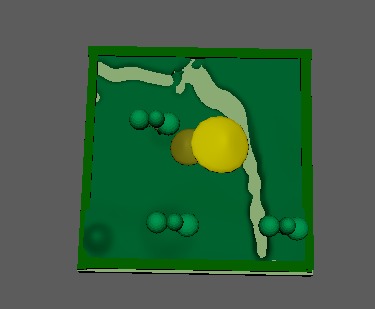 A small environment Low-poly 3D model_5