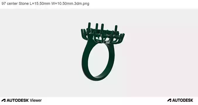 Women Ring with a Pear-cut Center Stone 