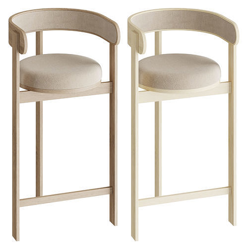 Mambo Unlimited Ideas MOULIN Stool 3D model