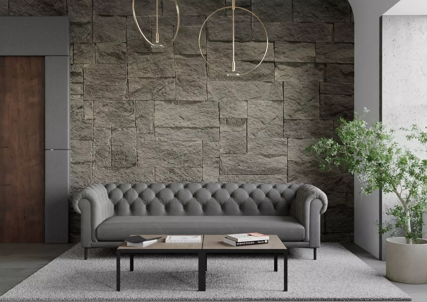 Sofa Product Scene 02 3D model_0