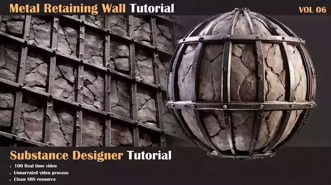 Metal Retaining Wall Tutorial - VOL 06  