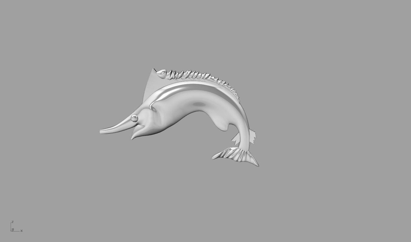 fish 10 3D print model_7