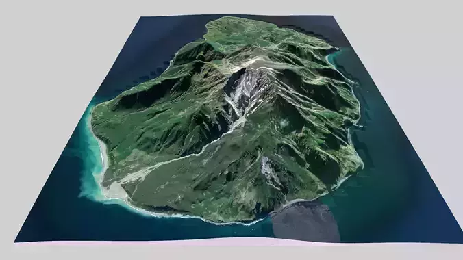 Makanrushi island Great Kuril Islands