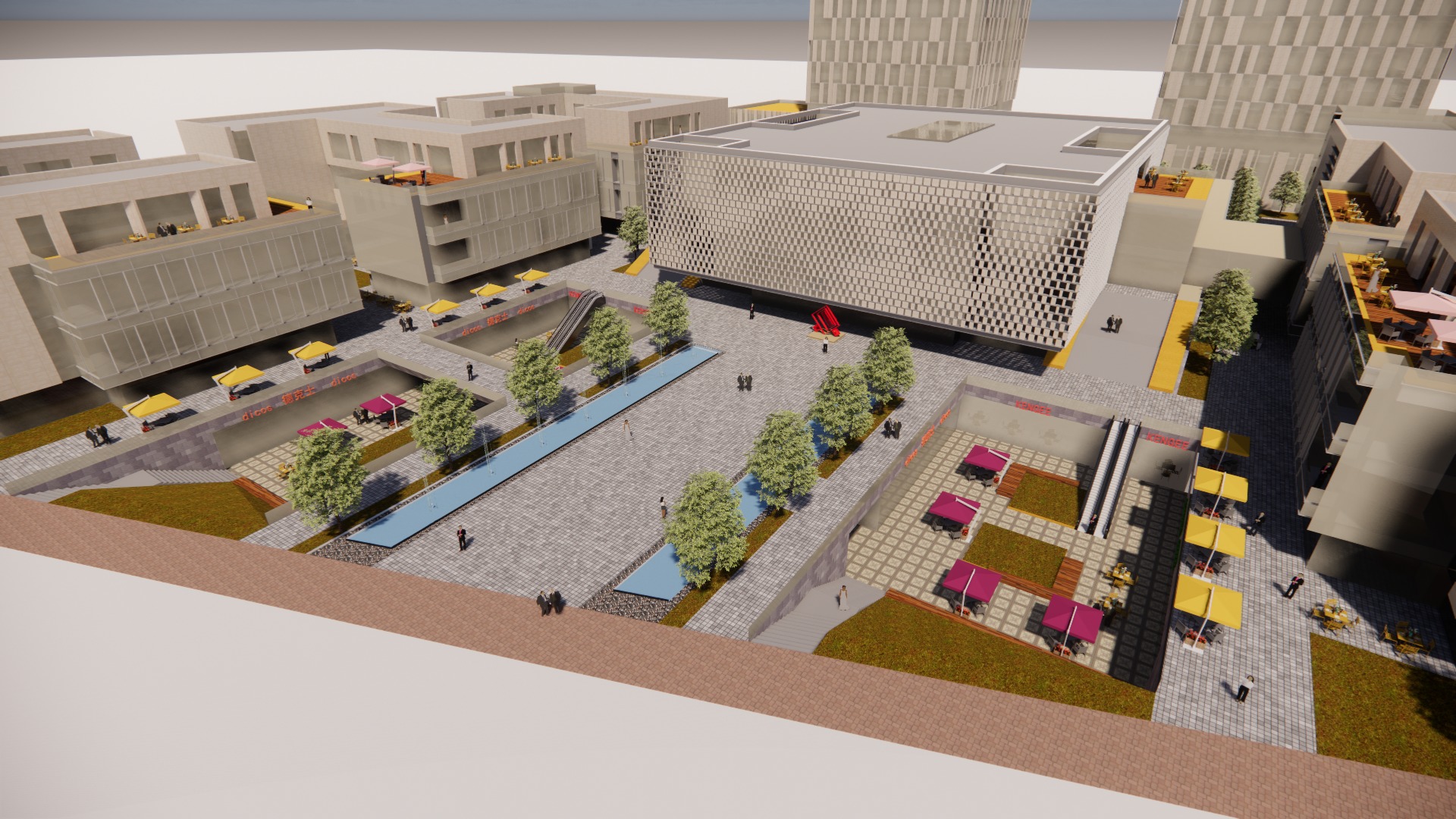 Office Building Design Proposal - Synergy 3D model_7