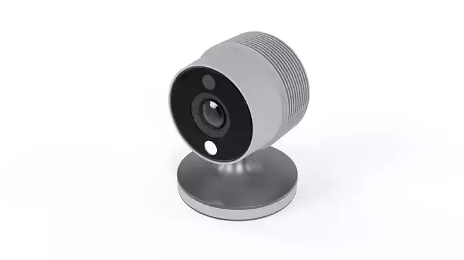 Smart Camera Low-poly 3D model
