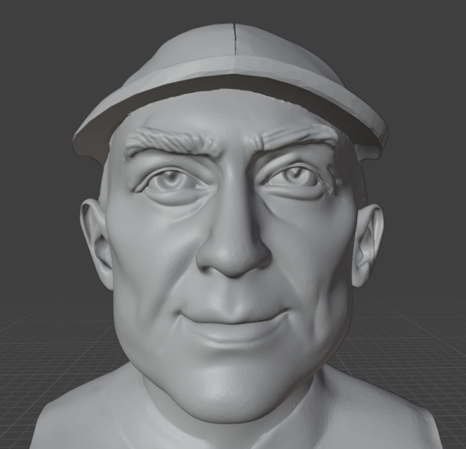 Ty Cobb 3D print model_4