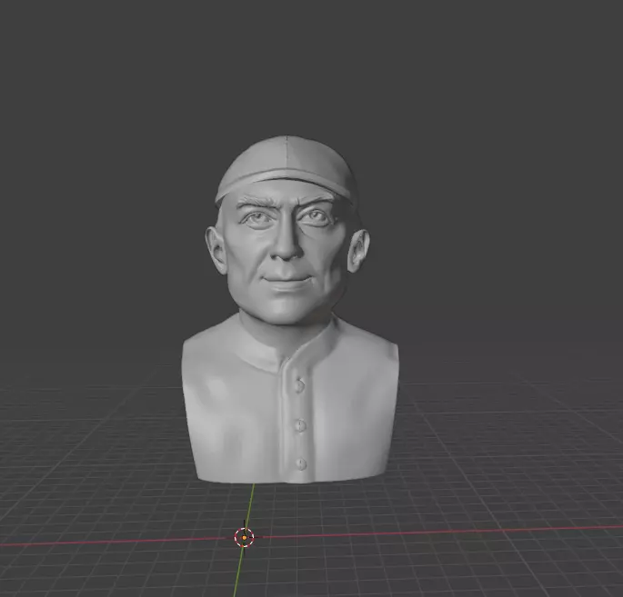 Ty Cobb 3D print model_0