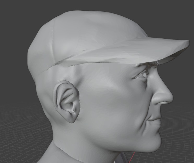 Ty Cobb 3D print model_6