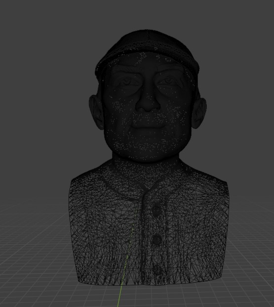 Ty Cobb 3D print model_12