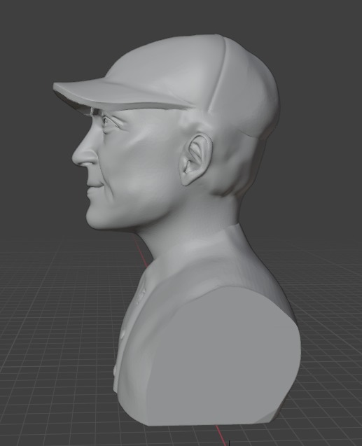 Ty Cobb 3D print model_21