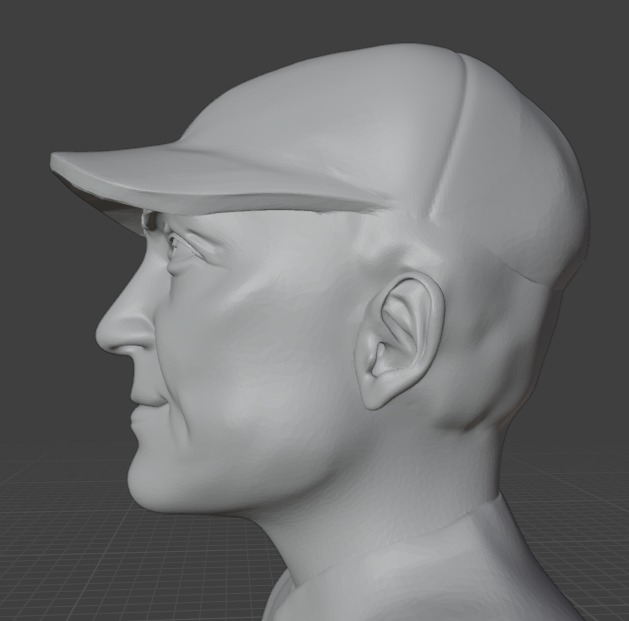 Ty Cobb 3D print model_9