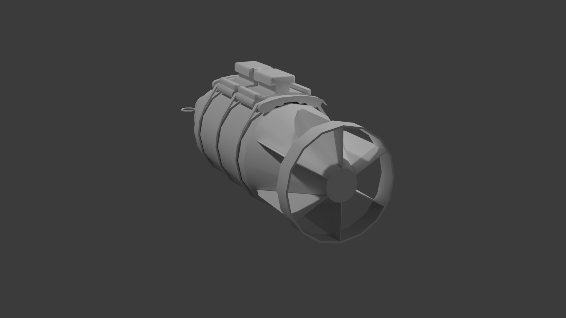 Bombs pack for DS2 downthrow FPV drone Low-poly 3D model_17