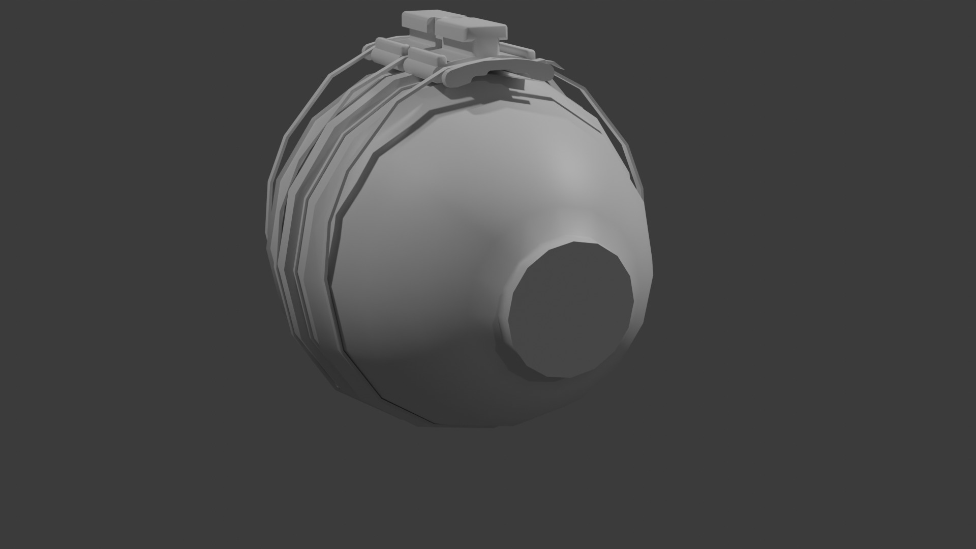 Bombs pack for DS2 downthrow FPV drone Low-poly 3D model_9