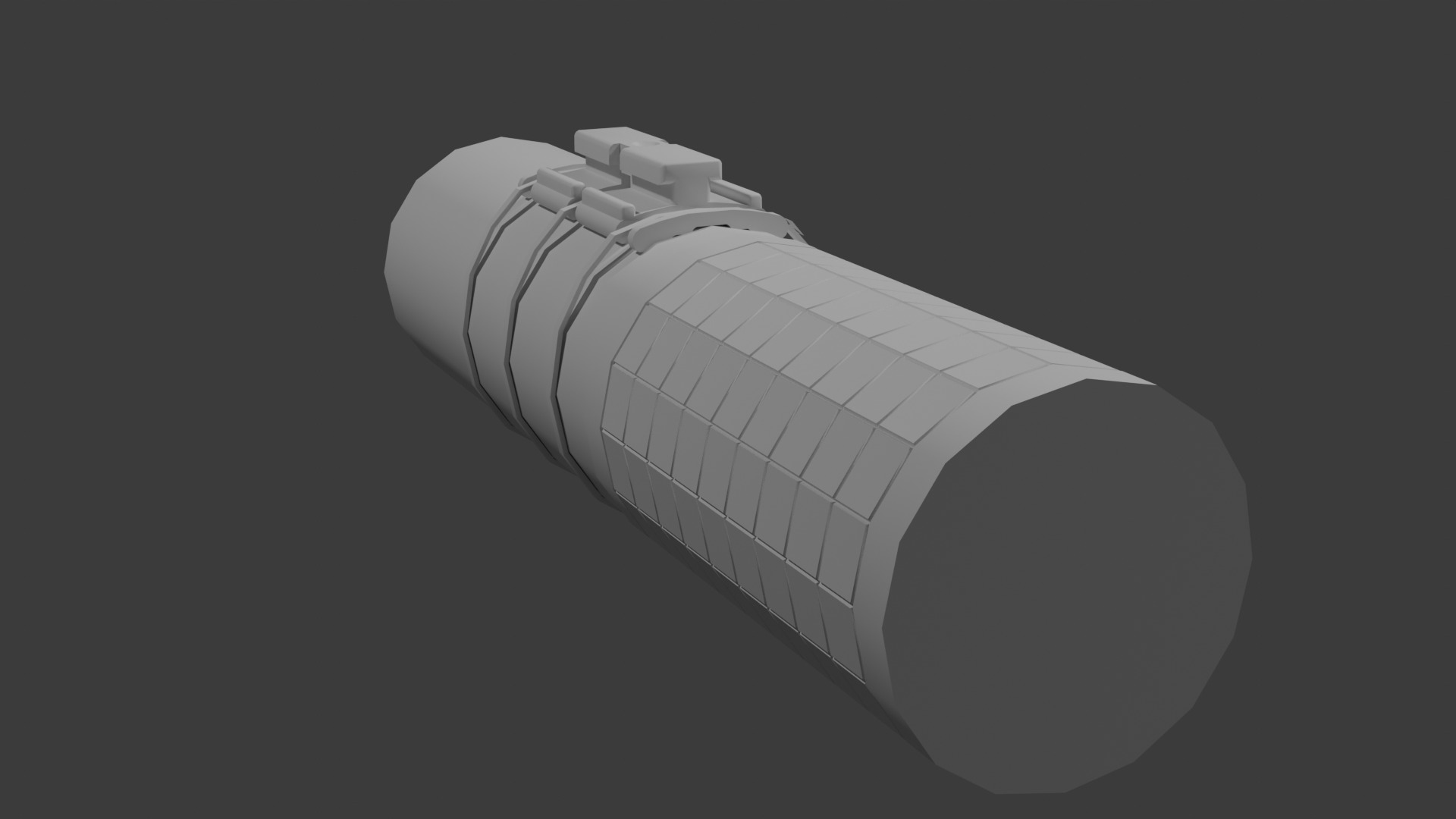 Bombs pack for DS2 downthrow FPV drone Low-poly 3D model_7