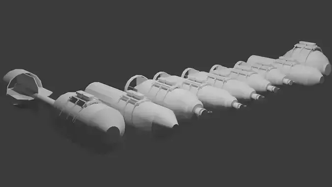 Bombs pack for DS2 downthrow FPV drone