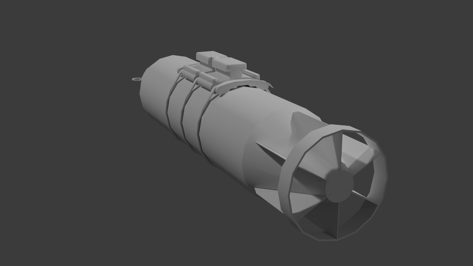 Bombs pack for DS2 downthrow FPV drone Low-poly 3D model_11