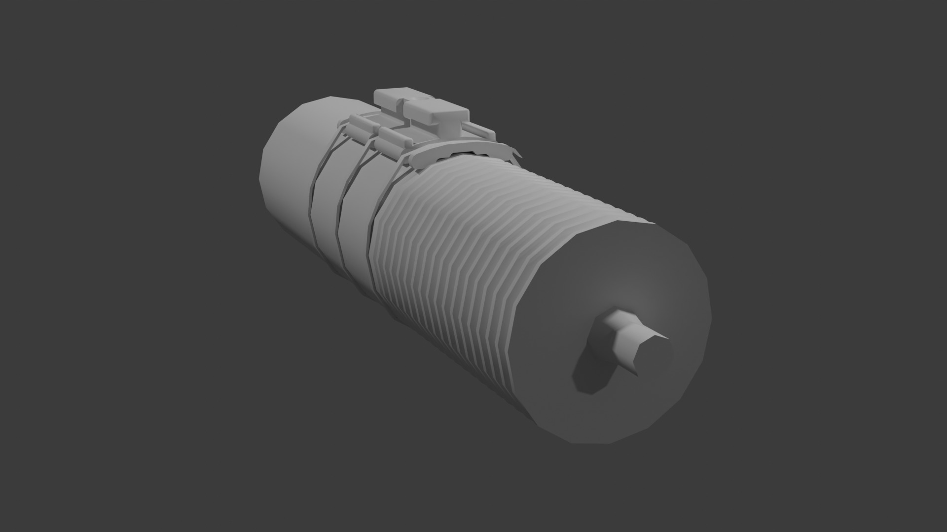 Bombs pack for DS2 downthrow FPV drone Low-poly 3D model_5