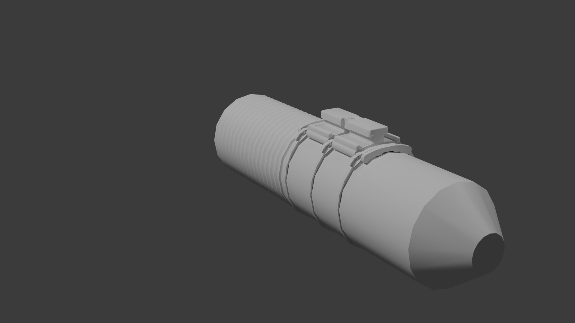 Bombs pack for DS2 downthrow FPV drone Low-poly 3D model_4