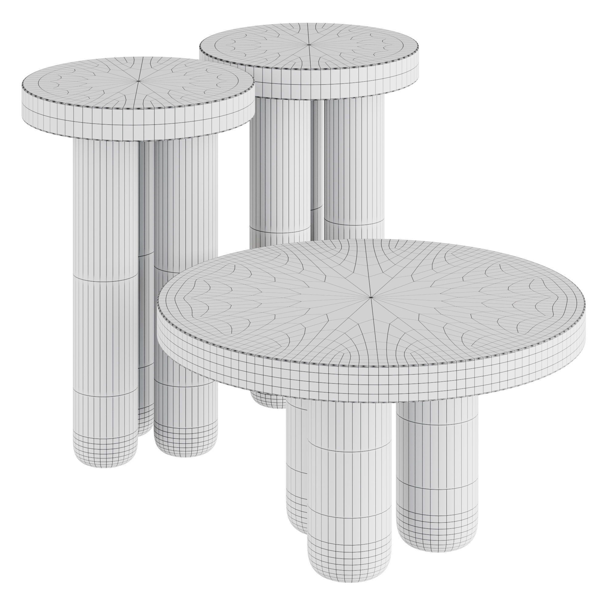 PECHERYTSIA side table 3D model_2