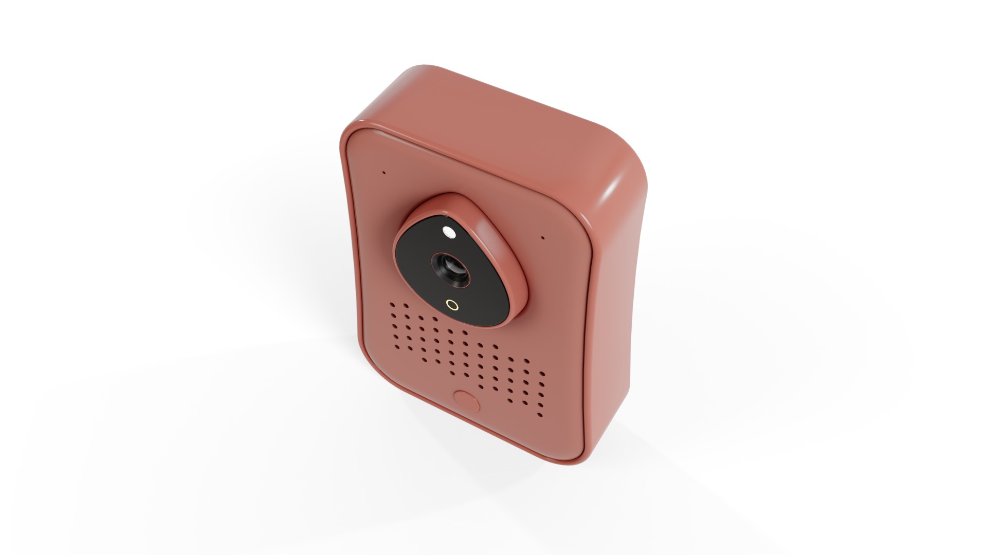 Baby Monitor Low-poly 3D model_3