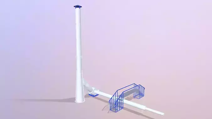 HYDRAULIC pump and Chimney