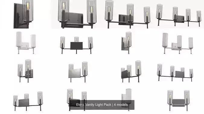 Elara Vanity Light Pack