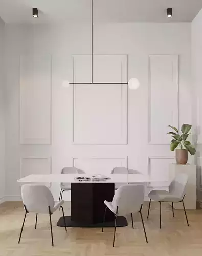 Dining Set 03 3D model