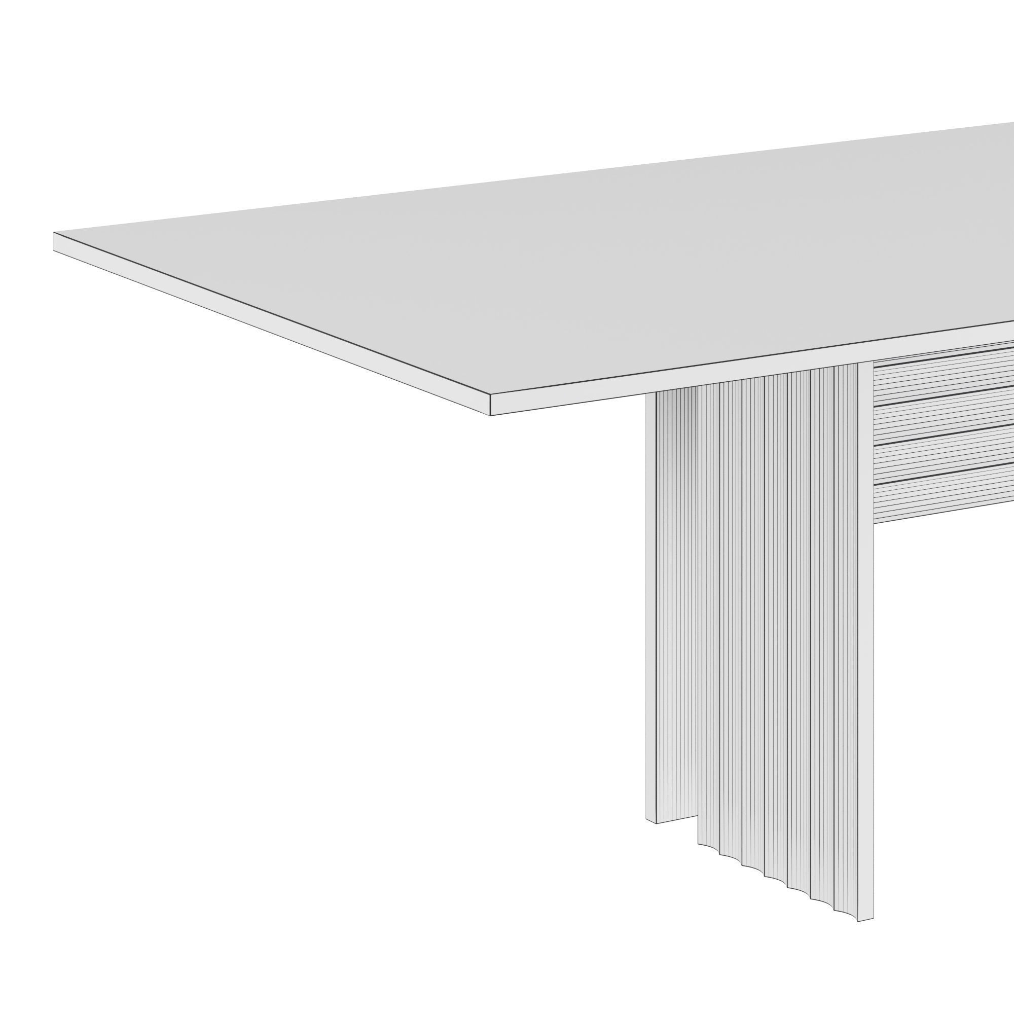 Moroso ROWS Table 3D model_2