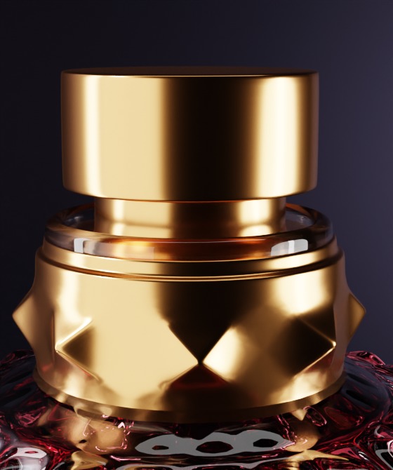 Valentino Perfume Model 3D model_2