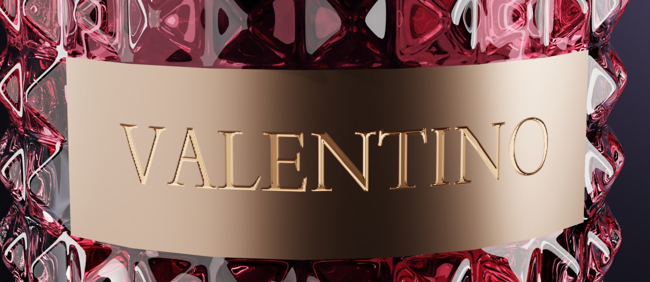 Valentino Perfume Model 3D model_1